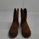 Ariat Women's Anthem Round Toe Shortie Western Boot (7, Glazed Brown)