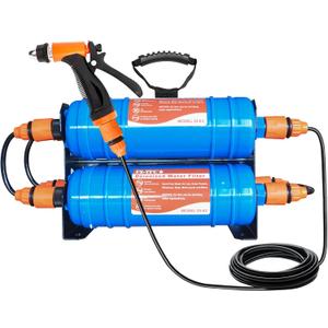 Spotless Car Wash System with 30FT Hose and Wash Gun, Deionized Water System, Spot Free, Works for All Vehicles, RV, Motorcycles, Windows, Boats, Planes and More