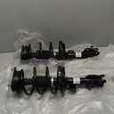 CCIYU 2 pcs Front Strut and Spring shock Assembly 172298 172297 for 2006-2011 for Hyundai Accent,2006-2011 for Kia Rio