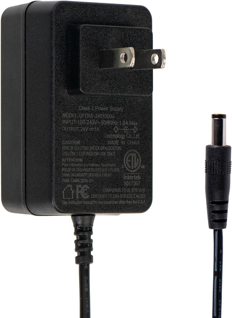 24V 1000mA Charger for Ride-On Toys, 24 Volt Battery Charger for Ride-On Cars and Various Kids Electric Vehicles