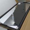 Bathroom Mirror, 20x48 Inch Black Oval Wall Mounted Mirror with Thin Metal Frame, Modern Bathroom Vanity Mirrors for Over Sink, Entryway, Living Room, Bedroom