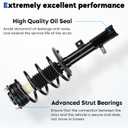 Front Struts Assembly Fit for Dodge Avenger 2008-2014 (2.4L Sedan FWD)