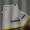 2 x BodyGuardz PRTX Screen Protector for iPhone 14 Pro Max, Shatterproof Synthetic Glass, Case Friendly, Smudge Resistant Clear Protector with Easy Installation Process