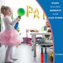 Two-Way Manual Balloon Pump, 2Pack Random Colors, Handheld Air Pump for Kids Party Balloons Supplies, Balloon Inflator by Hand, Manual Pump for Children's Balloon