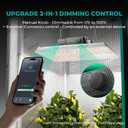 MARS HYDRO TS1000 150W LED Grow Light for Indoor Plants, with Patented Reflector, 5 Levels Dimmable Lights Daisy Chain Full Spectrum Growing Lamps for Seedlings Veg Bloom in 2x2/3x3 Grow Tent