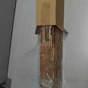 LazBlinds No Tools No Drill Cordless Bamboo Roman Shades, Light Filtering Window Treatment, Roll Up Bamboo Blinds for Windows 30'' W x 48'' H, Ceylon Light Russet