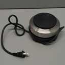 DasMarine 500W Small Hot Plate Mini Hot Plate, Small Electric Hot Plate, Mini Stove Electric Portable Countertop 5.5" Mini Hot Plate Multifunctional Home Coffee Tea Water Moka Pot Heater 110V