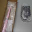 Wireless Remote Control Outlet, Magic Light Wand for Christmas Tree Lights and Home Decoration Lights, Remote Light Switch with Music, Christmas Gift for Kids/Friends/Family, Pink