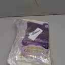 10 Pack 10 Feet Purple Fringe Garland Foil Fringe Garland Metallic Tinsel Streamers Fringe Backdrop Banner for Parade Floats Birthday Party Decorations Halloween Christmas Decoration (Purple)