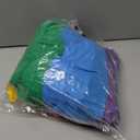 Pufogu BrightRainbow Tulle Table Skirt 14ft Tutu Ruffled Chiffon Tablecloth For Rectangle Wedding Baby Shower Girls Birthday Party and Cake Dessert Table Decorations(BrightRainbow, L14(ft), H30in)