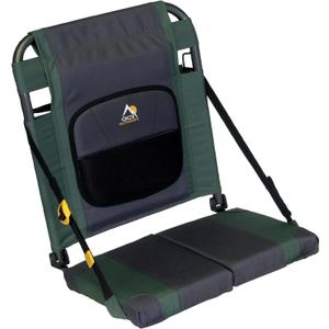 GCI Outdoor SitBacker Adjustable Canoe Seat with Back Support, 17.9"D x 16.5"W x 17.9"H