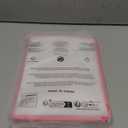 Case Updated Version fit Microsoft Surface Pro 11/10 /9/8 13-Inch, All-in-one Rugged Case Compatible with Type Cover Keyboards, Transparent&Red