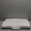 1pc Memory Foam Pillow Neck Pillows(Blue) one size