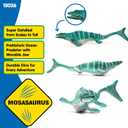 schleich Dinosaurs - 13" Mosasaurus Figurine with Movable Jaw - Prehistoric Reptile Action Figure with Realistic Details - Large Dinosaur Educational Toy for Kids Ages 5+ | 15026