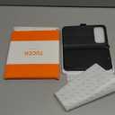 TUCCH Wallet Case for iPhone 17 Pro Max (6.9") 2025, Wrist Strap RFID Blocking 4 Card Slots, Kickstand, Shockproof TPU Shell, PU Leather, Magnetic Closure, Protective Flip Cover, Black