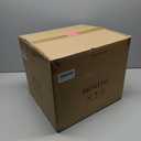 MONITO Ceramic Plates and Bowls Sets for 4, 12PCS Stoneware Dinnerware Sets, Reactive Glaze Dish Set, Chip and Scratch Resistant Double, Microwave and Dishwasher Safe,White