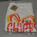 MAPICK Womens Oversized Christian Sweatshirts Fleece Crewneck Sweaters Embroidered GOD IS GOOD Casual Pullover Tops (White, XL)