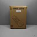 Pilates Board,Pilates Reformer Sets,Multifunctional Abdominal Pilates Board for Home Workout Equipment,Portable Foldable Ab Board Pilates Exercise Machine,Pilates Reformer Board for Women,Deep Black