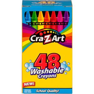 4 x Cra-Z-Art Washable Classic Crayons, Assorted Colors, Pack Of 48 Crayons 4 x Cra-Z-Art Washable Classic Crayons, Assorted Colors, Pack Of 48 Crayons