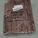 Blosssound 24 Pcs Brown Wood Place Card Holders Wooden Table Number Holder Stands Name Card for Wedding Party Events Exhibition Decor Office Restaurant Business (4.61 x 1.1 x 1 Inches)