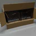 Diskary Fridge Organizer, Stackable Refrigerator Organizer Bins, Reusable Food Storage Containers, Fridge Drawer Organizer in Home Kitchen, Barbecue Shop, Restaurant, BPA-Free (2 Drawers, Medium)