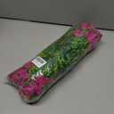 HyeFlora Artificial Flowers for Outdoors Fake Plants Outside Decoration, 12 Bundles Faux Fuchsia Morning Glory UV Resistant Look Real Silk Flowers for Outside Planter Front Door Porch Patio Yard Urn