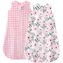 Yoofoss Baby Sleep Sack 12-18 Months, 1.5 Tog Sleep Sack, Fleece Baby Wearable Blanket with 2-Way Zipper, Toddler Sleeping Sack, Soft Warm Lightweight(Small, Varied Colors)