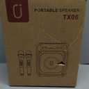 Karaoke Machine, Portable Bluetooth Speaker with 2 Wireless Microphones for Adults & Kids,Karaoke Speaker for Parties and Gatherings, PA System Supports TWS/USB/TF/REC/AUX and TV Connected