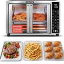 Gourmia Toaster Oven - 6-Slice Capacity, Digital Display, Stainless Steel