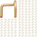 120 Pcs G Pins for Scaffolding 2" Gravity Locking Pins, PTP Pig Tail Pins for Steel Scaffold Construction