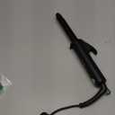 FARERY 1/2 Inch Ceramic Mini Hair Curler with 3 Adjustable Temp, 100-240V Dual Voltage, Travel Curling Iron for Short Hair, Auto-Off, Infused with Keratin & Argan Oil, Include Storage Bag, Black