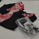 Art Clown Costume Kids Terrifying Mask Scary Killer Clown Costume Halloween Cosplay Outfit Boys Girls (Small/120)