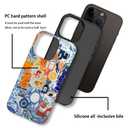 Generic Compatible with for iPhone 14 Plus,Fish European Collage Blue Phone Case for Girl Women Boy Men,Scratch Resistant Shockproof Cover Case for iPhone 14 Plus