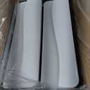 Sooyee 60 Capacity Egg Container for Refrigerator, Household Egg Holder for Fridge, Transparent 2 Drawers Chicken Egg Storage Container,White