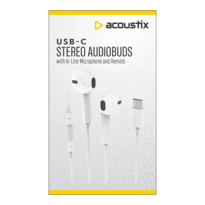 Acoustix USB C Stereo Earbuds