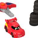 Fisher-Price DC Batwheels 1:55 Scale Toy Race Car Redbird Launching Vehicle with Crash Accessories for Ages 3+ Years
