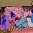 Huge Dollhouse for Girls  Large Pretend Play Doll House for Kids with Lights, Furniture & Accessories