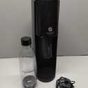SodaStream E-TERRA Sparkling Water Maker (Black) with CO2 and Carbonating Bottle