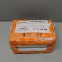 Pura Hypoallergenic Diapers, Size 1 (4-11 lbs), Newborn, Totally Chlorine Free, Wetness Indicator, Suitable for Sensitive Skin, Soft Organic Cotton Comfort, Overnight, 1 Pack of 32 Baby Diapers