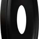 EIFHYT Molded Nylon Ceiling Medallion for Light Fixtures and Ceiling Fans 13"OD x 4"ID x 1-1/8"P (Fits Canopies up to 10-1/4") Black