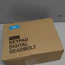 Veise Keyless Entry Door Lock with 2 Knobs, Electronic Backlit Keypad Deadbolt with Handle Set, Auto Lock, One-time Codes, Smart Deadbolt for Front Door, Easy Installation, Matte Black