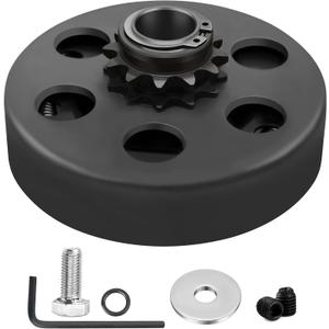LotFancy Go Kart Clutch 3/4 Bore 12T for #35 Chain, Predator 212 Engine Centrifugal Clutch, with Screws Allen Wrench Clutch Bolts and Nuts Kit
