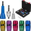 Wire Stripper Twister Tool for Drill, 2026 Upgraded Wire Stripping Tool & Wire Twisting Connector for Cutters 6-14 AWG, 8 In 1 Professional Electrician Wire Nut Twister Stripping and Twisting Tool