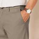 Amazon Essentials Men's Classic-Fit Wrinkle-Resistant Flat-Front Chino Pant (Available in Big & Tall) (Beige)