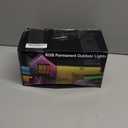 MuliVid 150Ft Permanent Outdoor Lights,Smart RGB Outdoor Lights with Remote APP Control, IP67 Waterproof Outside Light for House for Christmas, Halloween, Holiday, Party, Daily