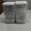 Pop Airtight Food Storage Containers Set with Lids, 6 Pcs Stackable One Button Opening Food Containers Kitchen Pantry Organization and Storage, BPA Free Stackable Cereal Container (0.5, 1.2, 1.8qt)*2