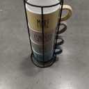 Mainstays Ceramic Espresso Mugs Rack