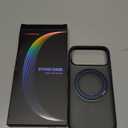 TORRAS 360 Magnetic Stand for iPhone 17 Pro Max Case, [Fit for MagSafe] [4X Military-Grade Protection] Slim Case for iPhone 17 Pro Max 6.9", Translucent Obsidian Black, Ostand O3 Fitness Series