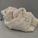 SLEEP ZONE King Size Comforter Set, Breathable Jersey Knit Soft Duvet Insert Set 3 Pieces Bedding Sets for Bedroom All Season, Beige