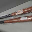 Naqqash Sports 33-Inch Maple Birch Wood Baseball Bats - Bulk Pack of 24, Model 243 Two-Tone Natural Barrel with Black Handle for Youth & Adults (30 oz)